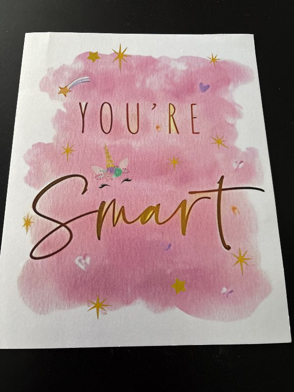 You are smart