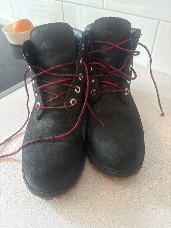 Timberland svartir