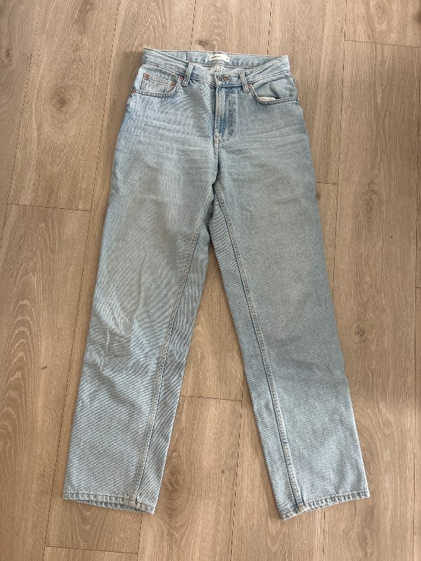 Gina tricot gallabuxur ljósar