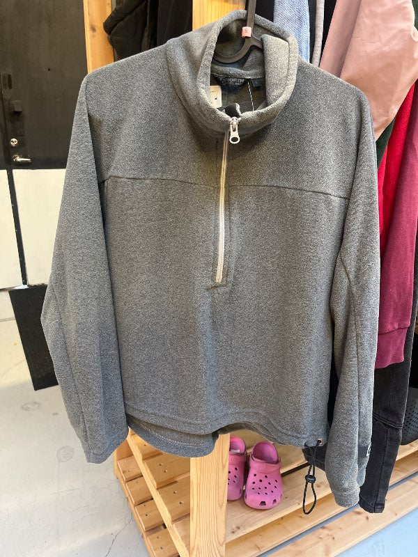 66N dömu zip neck