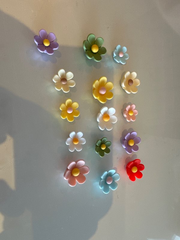 Magnetic flowers 15pcs