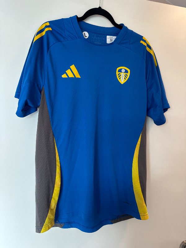 Leeds treyja blá st.L æfingabolur