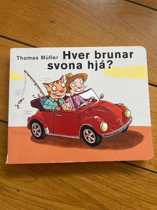 Hver er að brunna svona hjá?