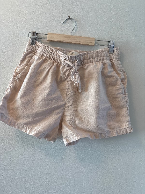 H&M bleikar stuttbuxur