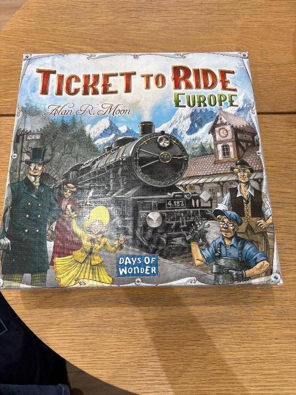 Ticket to ride Europe