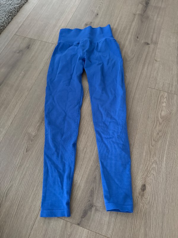 Womens best ræktarbuxur blá