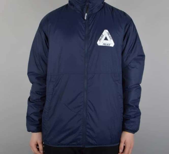 Palace úlpa blá/gul reversible