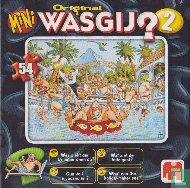 Mini Wasgij púsl 54bita HEILT