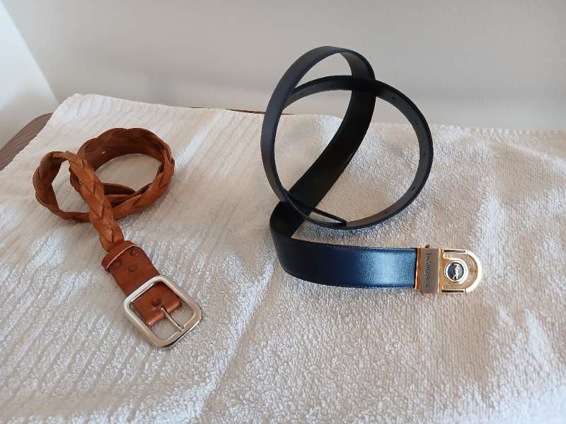 yves sant laurent blátt belti