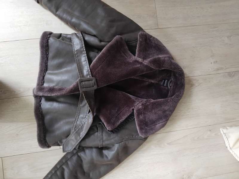 Boohoo leður jakki