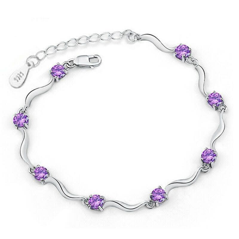 Armband mér sirkon steinum