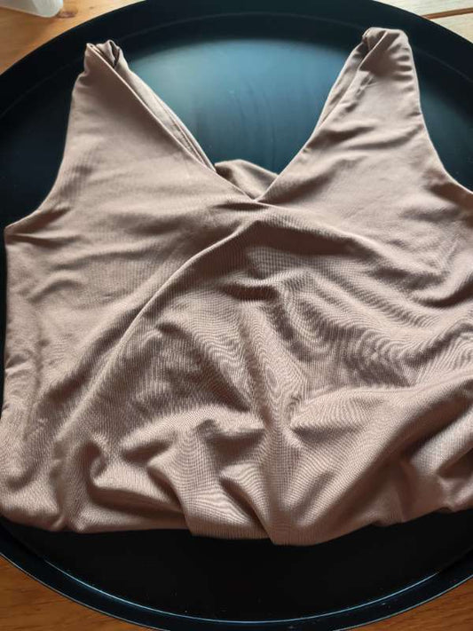Brown jumpsuit