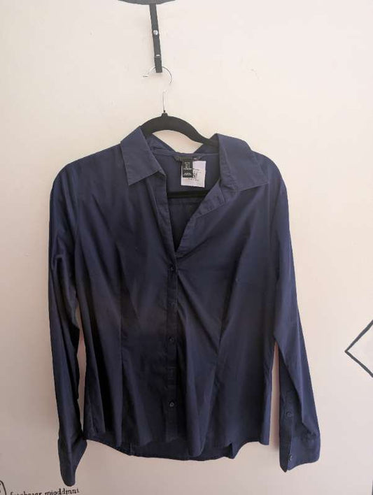 H&M - skyrta blá - 46