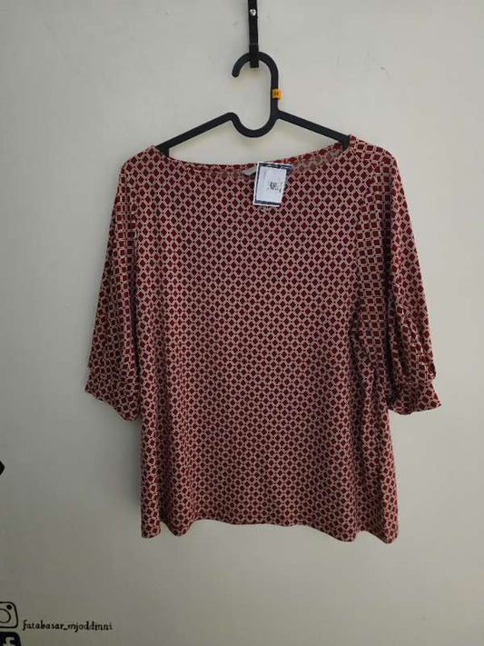 Blússa H&M rauð