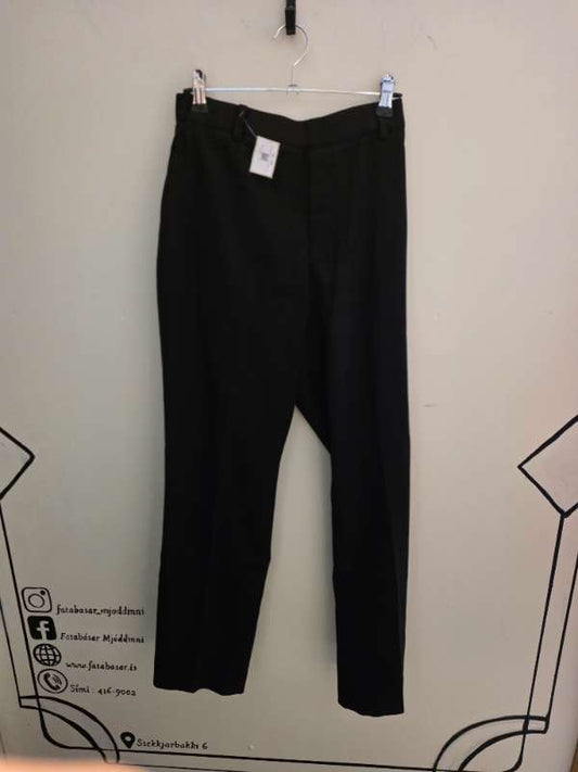 Dragtarbuxur Uniqlo svartar
