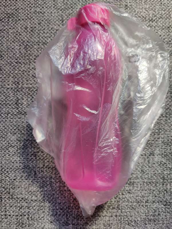 Flaska tupperware bleik ný