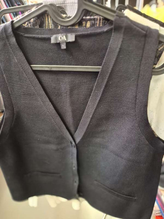 Vest svart ca