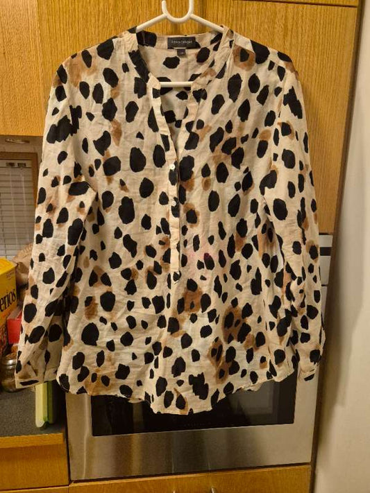 Blouse patterned thin cotton