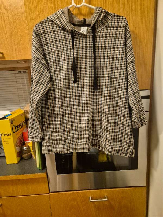 Hoodie checkered