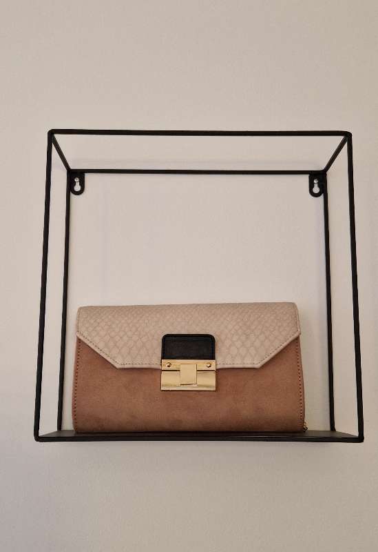 Samkvæmisveski bleikt