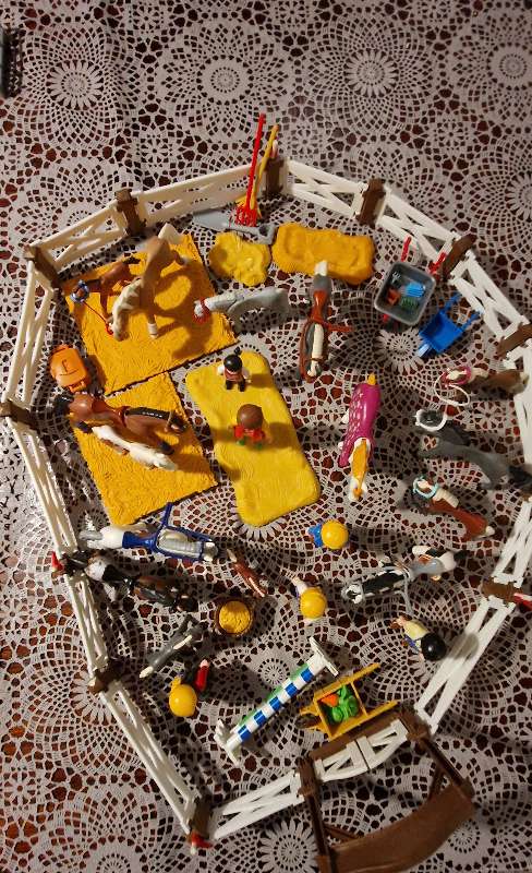 Playmobil hestar