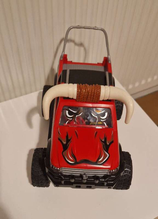 Playmobil rauður bíll