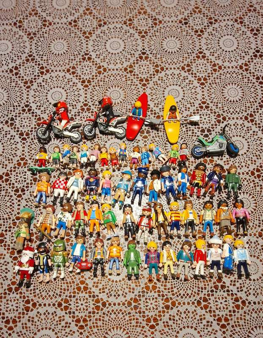 Playmobil blandað dót