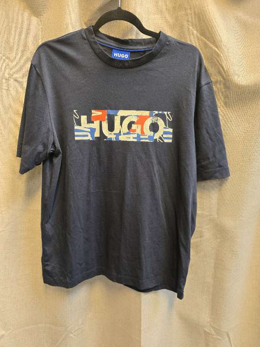 Hugo stuttermabolur, blar