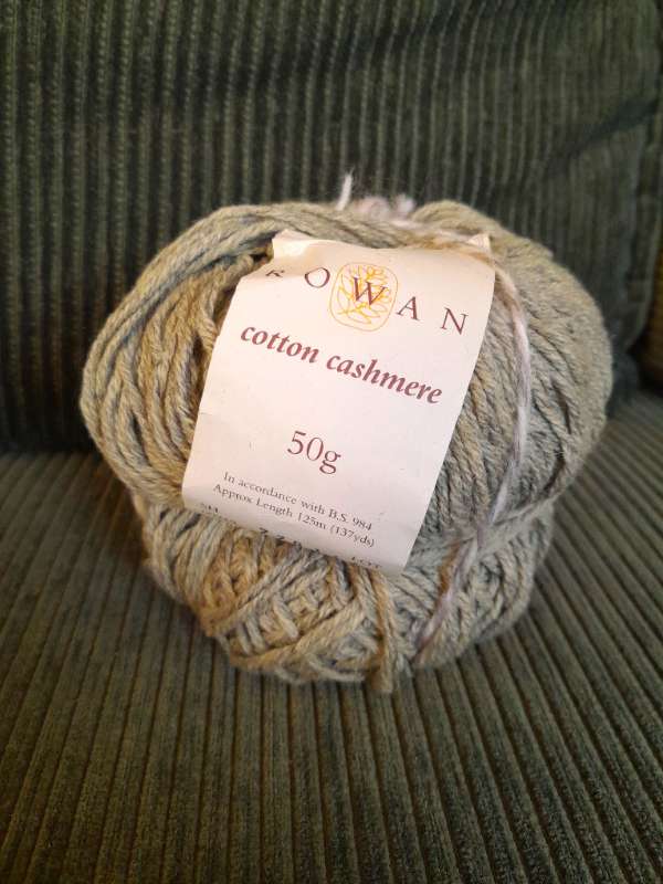 Garn, rowan cotton cashmere, 75 gr