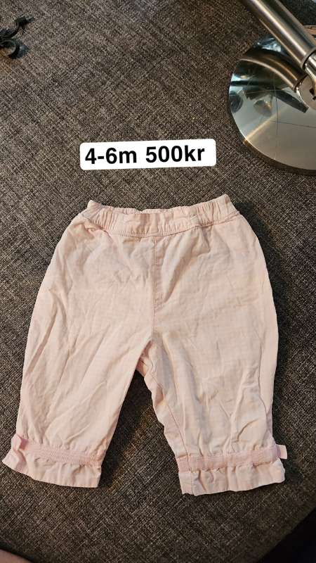 Buxur bleikar 4-6m