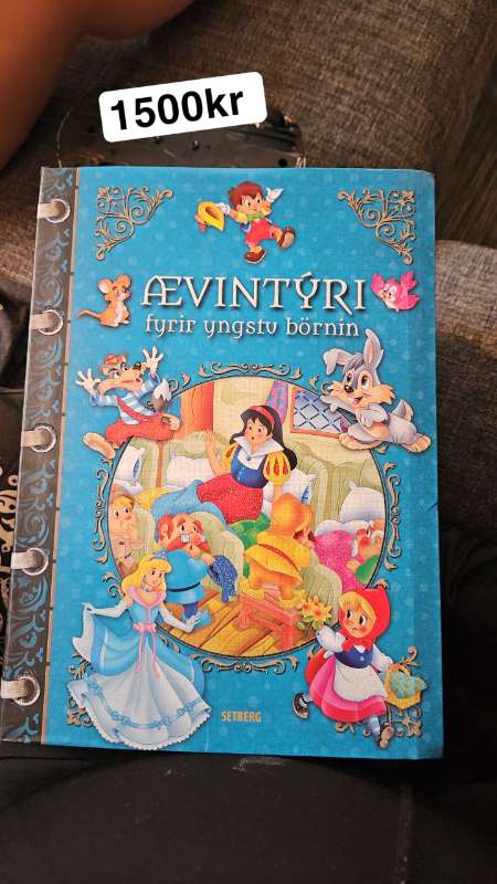 Bók ævintyri fyrir yngstu börnin