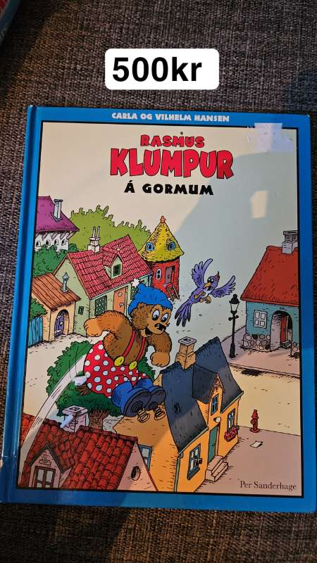 Bók Rasmus klumpur à gormum