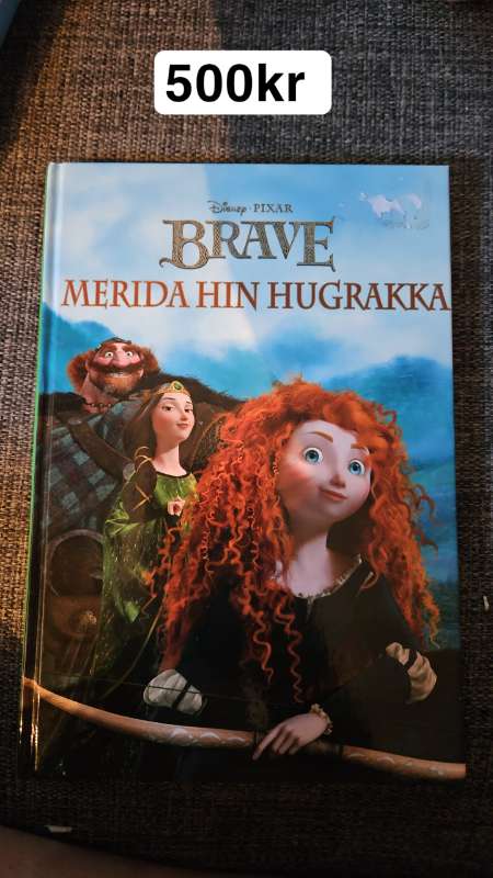 Bók Brave Merida + CD