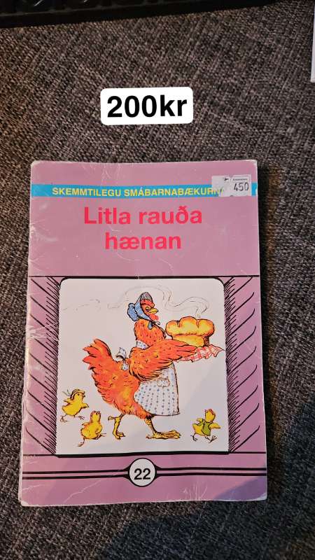 Bók litla rauða hænan