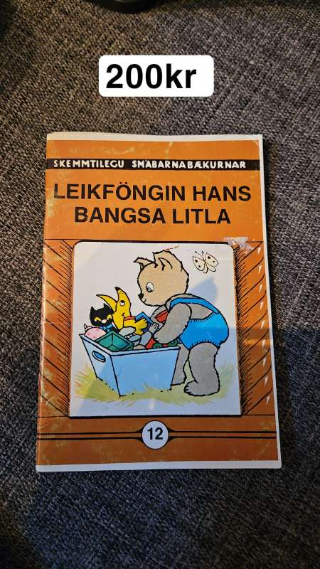 Bók Leikföngin hans Bangsa litla
