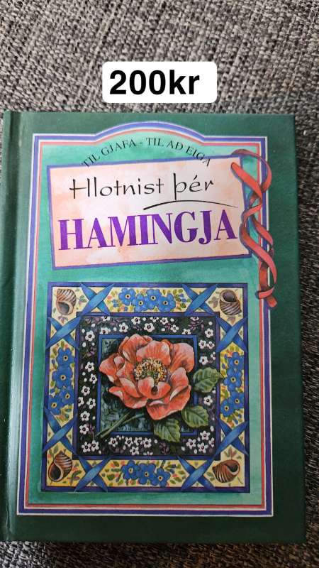 Bók hlotnist þèr hamingja