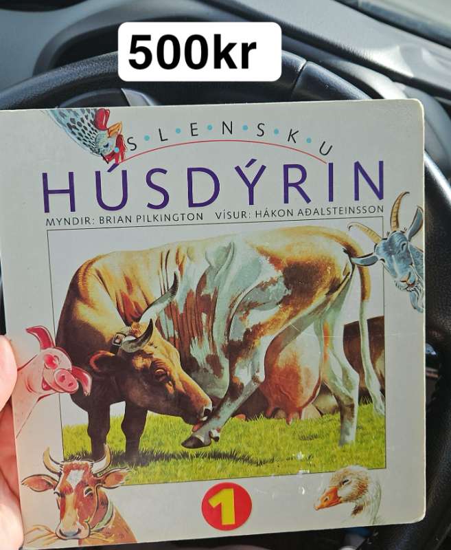 Bók íslensku húsdýrin