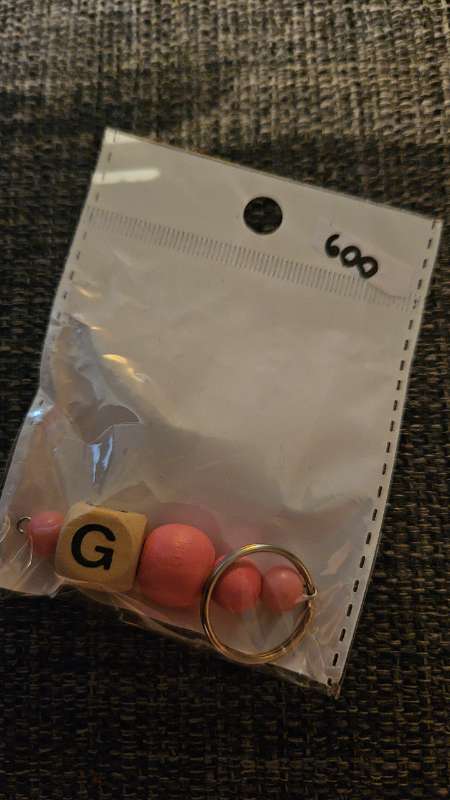 G lyklakippa pink