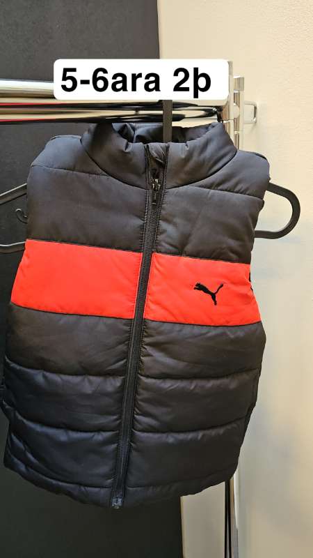 Puma vesti red/black 5-6ar