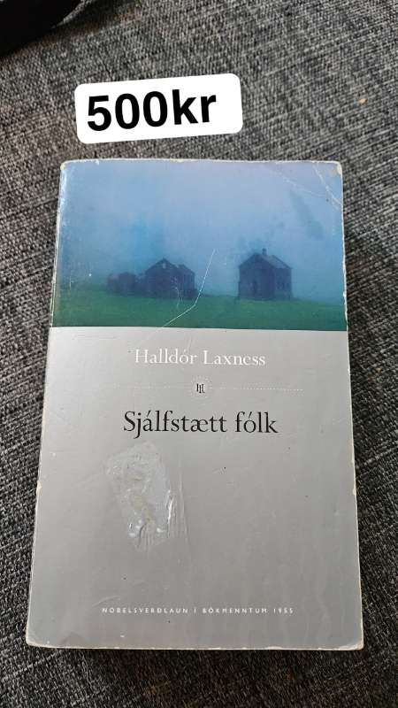 Bók haldórLaxness sjàlfstætt fólk