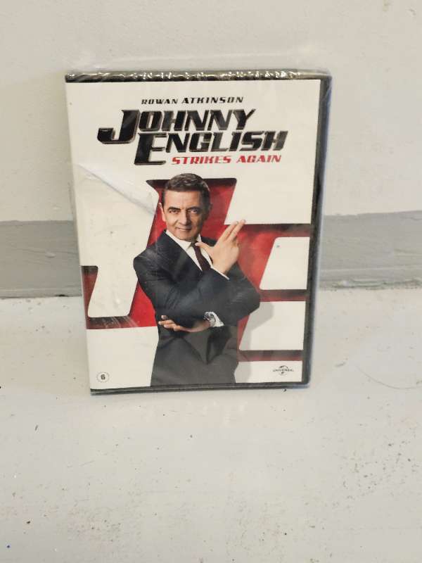 Johnny english dvd mynd