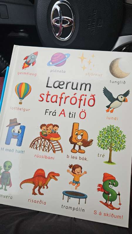 Bók læra stafrófid