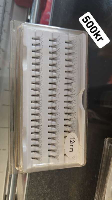 12mm augnhar 1pakki