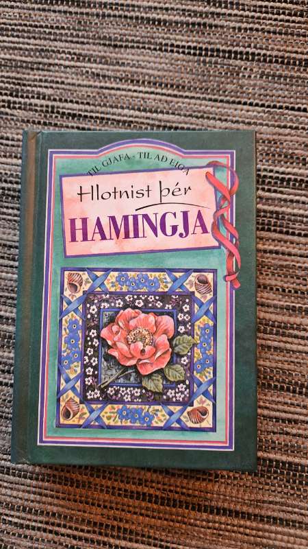 Hlotnist þèr hamingja bók