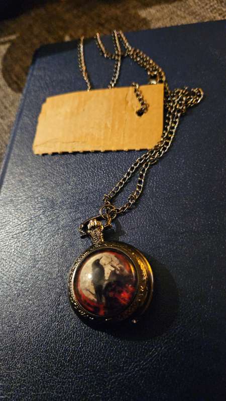 Pocket watch Raven