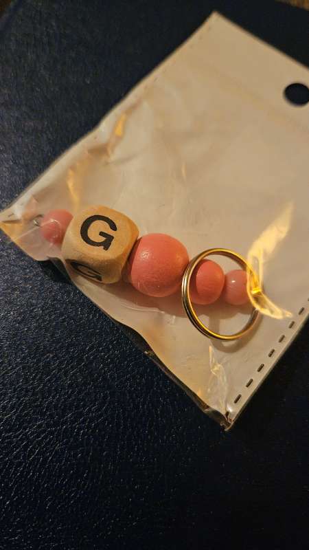G lyklakippa pink