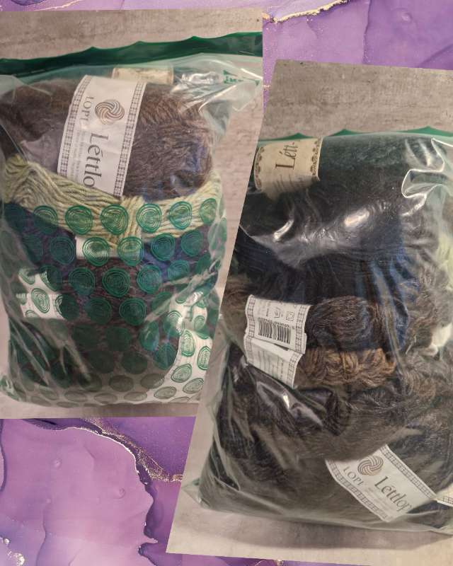 blandaður léttlopi, 520gr