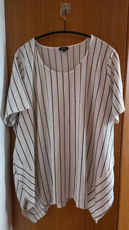 C&A bolur hvítur/svartur