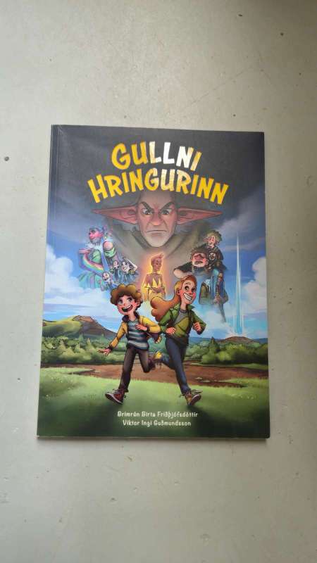 Gull í hringurinn bók