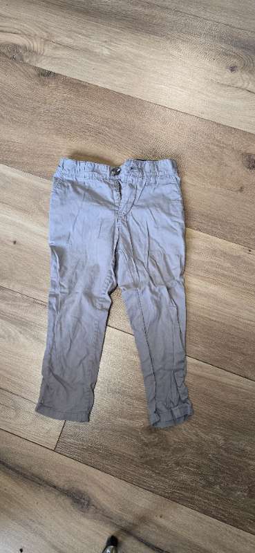 H&M gráar sparibuxur